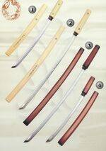 SHIRASAYA KATANA Y SHIRASAYA WAKIZASHI