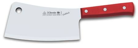 3 CLAVELES AXE WITH A RED POM HANDLE