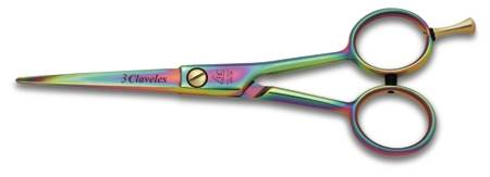 IRIS SCISSORS OF TITANIUM WITH SILENCER