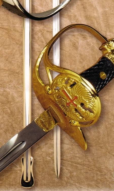 SUBOFICIAL SPANISH SABER AND OFICIAL SPANISH SABER