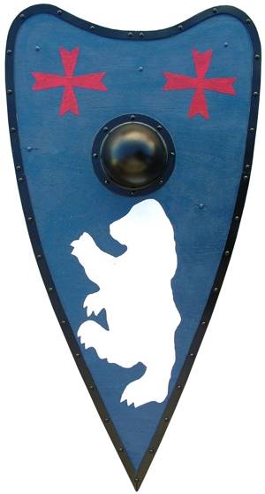 BATTLE READY SHIELDS.