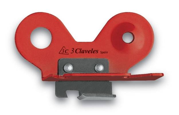BUTTERFLY CAN OPENER,RED ENAMELING, AVAILABLE IN BOX.