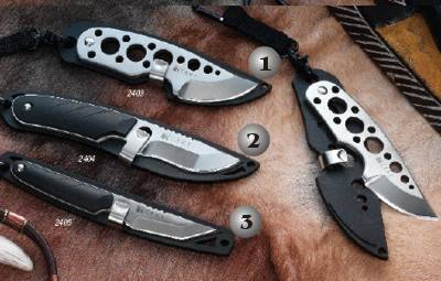 CRKT SIDE HAWG KNIVES. HAWG 1 2403.HAWG 2 2404. HAWG 3 2405.