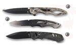 CROSSNAR BLACK MILITARY POCKET KNIVES