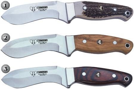 CUDEMAN SKINNING/ BONING KNIVES 223-C, 223-L Y 223-R