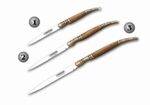 OLIVE WOOD STILETTO POCKETKNIFE