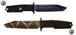 EXTREMA RATIO FULCRUM S TESTUDO AND FULCRUM S GEOCAMO SURVIVAL KNIVES