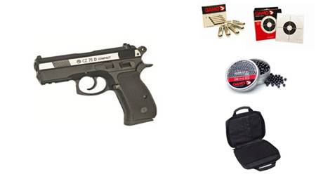 GAMO CZ 75D COMPACT DUALTONE NON BLOWBACK PACK