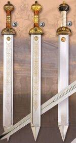 Julius Caesar swords and Gladiator sword