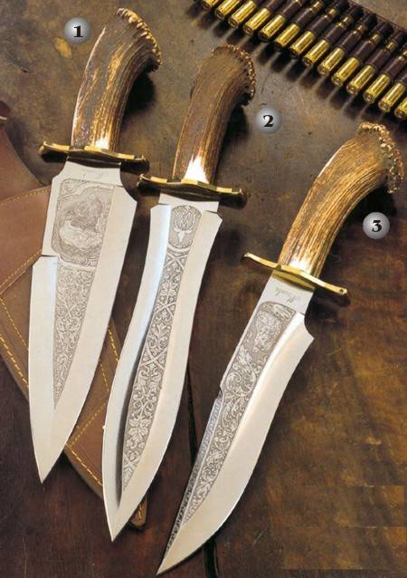 DUQUE-25AF KNIFE, PODENQUERO-AF KNIFE AND MAGNUM-23AF KNIFE