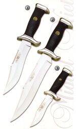 BOWIE KNIVE 8403, BOWIE KNIVE 8404 AND BOWIE KNIVE 8402.