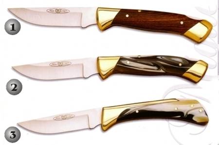 HUNTING POCKET KNIFE 514, HUNTING POCKET KNIFE 514-C AND HUNTING POCKET KNIFE 516-C