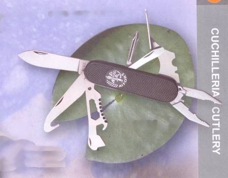 COMANDANCIA PENKNIFE WITH SAW, CORKSCREW, ETC.