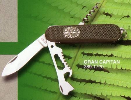 GRAN CAPITAN PENKNIFE WITH CORKSCREW, MULTITOOL, ETC.
