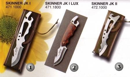 AITOR SKINNER JK I KNIFE, AITOR SKINNER JK I LUXE KNIFE AND SKINNER JK II KNIFE