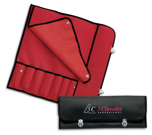3CLAVELES KNIVES CASE.FOR 7 PIECES.
