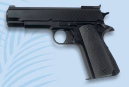 AIRSOFT LIGHTWEIGHT PISTOL. CAL 6 MM