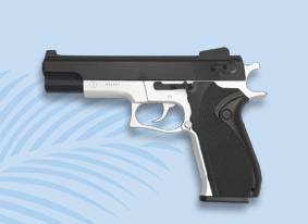 AIRSOFT LIGHTWEIGHT PISTOL. CAL 6 MM
