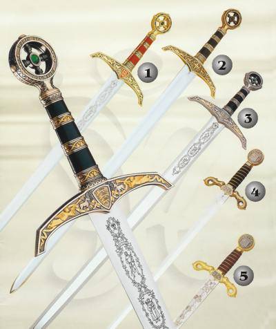 ROBIN HOOD SWORD AND COLUMBUS SWORD
