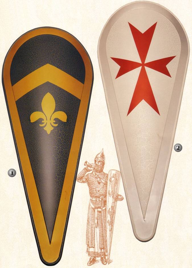 Medieval shields