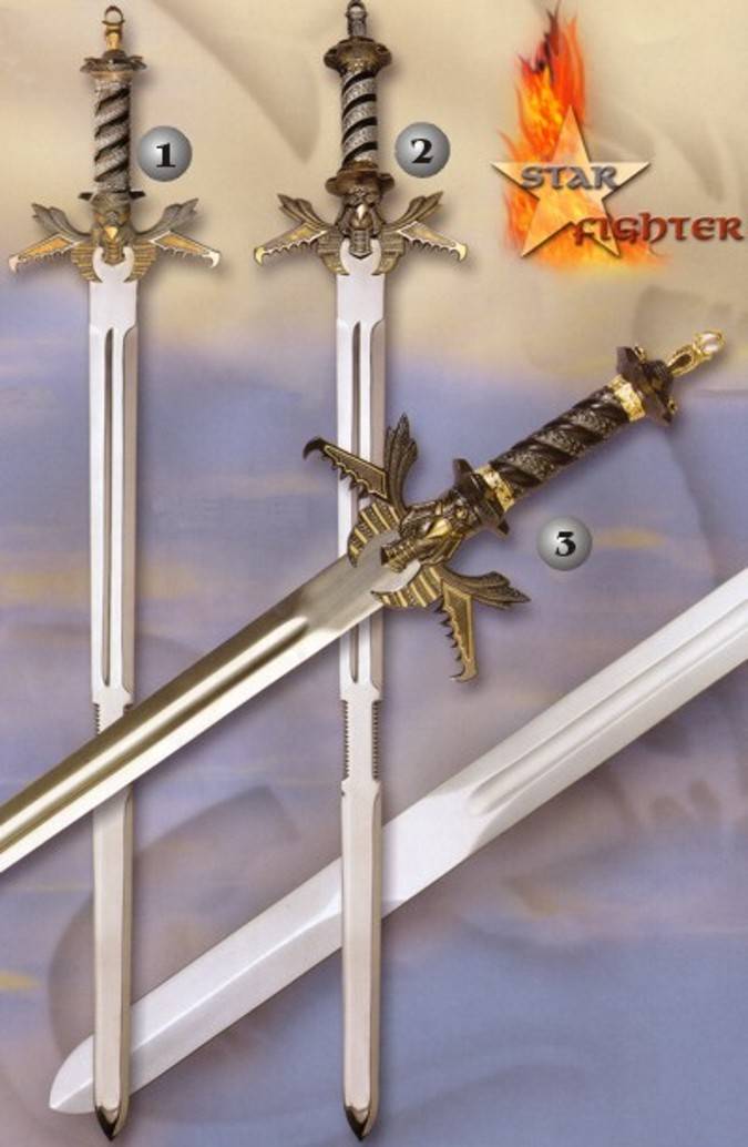 Star fighter swords