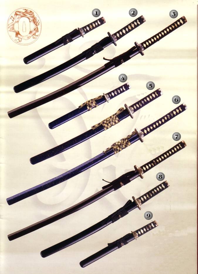 Eastern swords. Swords made by Marto