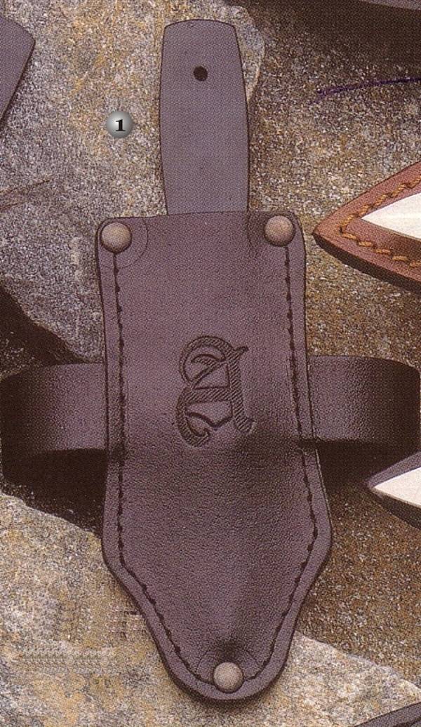 Andujar thrower knife with sheat