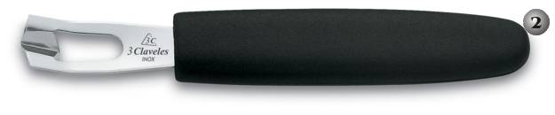 3CLAVELES CITRUSES DECORATOR WITH POLYPROPYLENE  HANDLE.