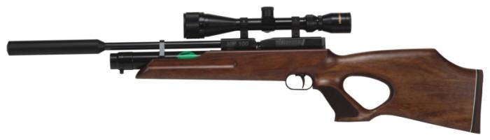 Weihrauch HW 100 TK pump air rifle with pistol grip design.