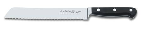 CUCHILLO FORJADO CON EL MANGO NEGRO