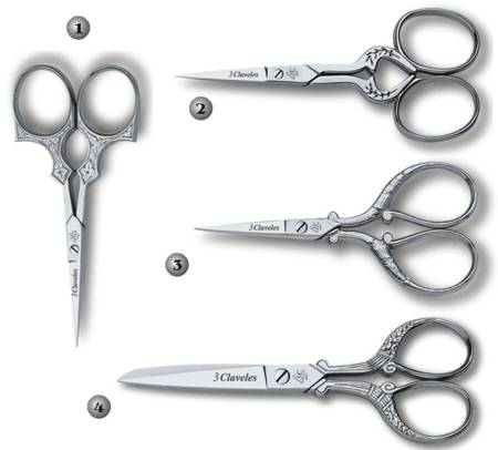TIJERAS DE LABORES PARA COSTURA