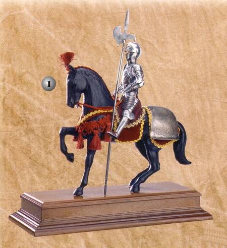 CABALLOS DECORATIVOS Y ARMADURAS
