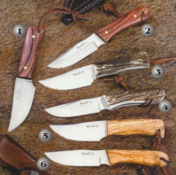 Muela Bison, Orix knives