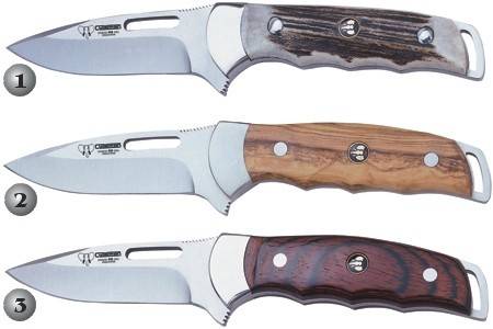 CUDEMAN HUNTING KNIVES 226-C, 226-L Y 226-R