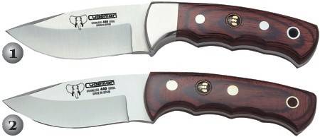 CUDEMAN HUNTING KNIVES 142-R Y 143-R