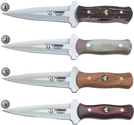CUDEMAN BOOT KNIVES 131-C, 131-A, 131-L & 131-R