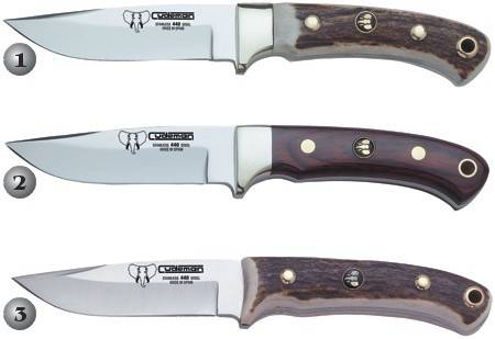 CUDEMAN HUNTING KNIVES 150-C, 150-R & 151-C