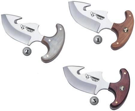 CUDEMAN SKINNING KNIVES 139-L, 139-A Y 139-R