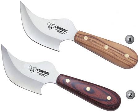 CUDEMAN SKINNING KNIVES 141-L Y 141-R