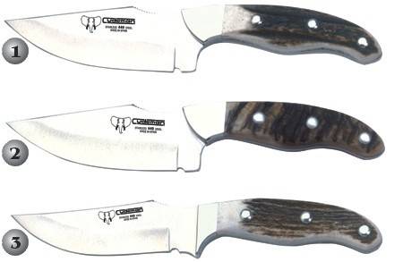 CUDEMAN BOWIE/SKINNING KNIVES 263-C, 263-M Y 265-C