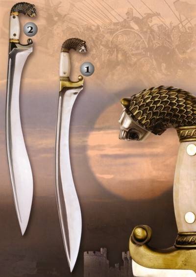 Espada de combate Alejandro el Grande