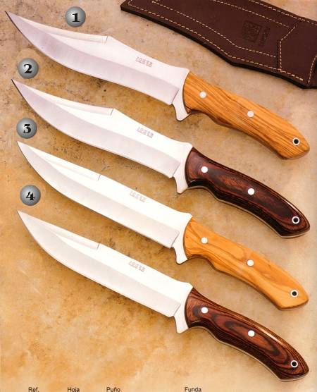 KNIFE CO61, KNIFE CR61, KNIFE CO62 AND KNIFE CR62