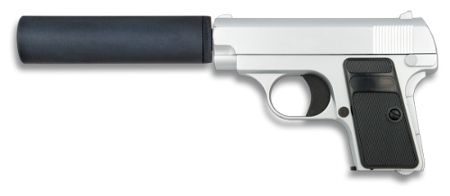 PISTOLA AIRSOFT MET�LICA. CAL 6 MM