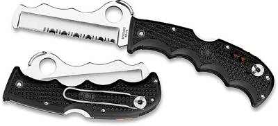 NAVAJA SPYDERCO ASSIT I PUNTA CARBIDE CON FILO COMBINADO