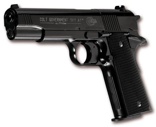 La pistola Colt Government es una de las m�s usada por los tiradores del competiciones