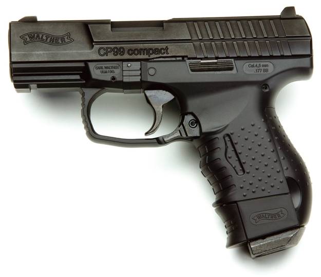 Pistola Walther pequeña, ligera y manejable