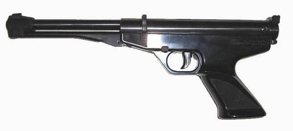 Pistola de aire comprimido Gamo Falcon.