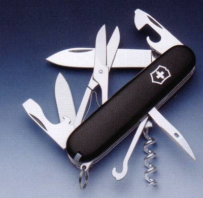 NAVAJA MULTIUSOS VICTORINOX CLIMBER NEGRO