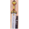 ESPADA ROMANA DE JULIO CÉSAR ACABADO ORO