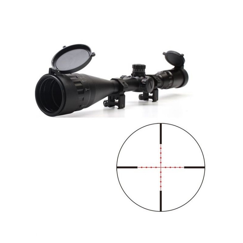 Zasdar 6-24X50 mm AO Ret. Mildot Viseur Lumineux - Tube 1